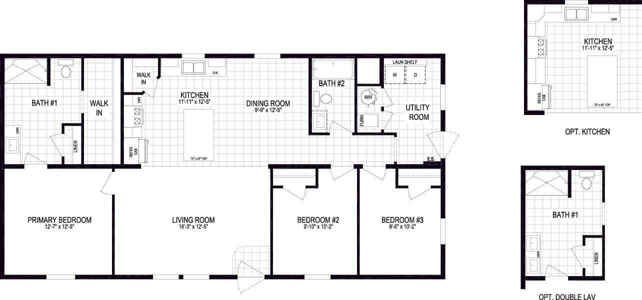Floor plan for 5228-MS067-1 EVANSVILLE