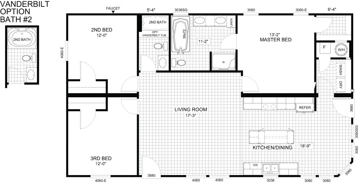 Floor plan for THE MAVERICK