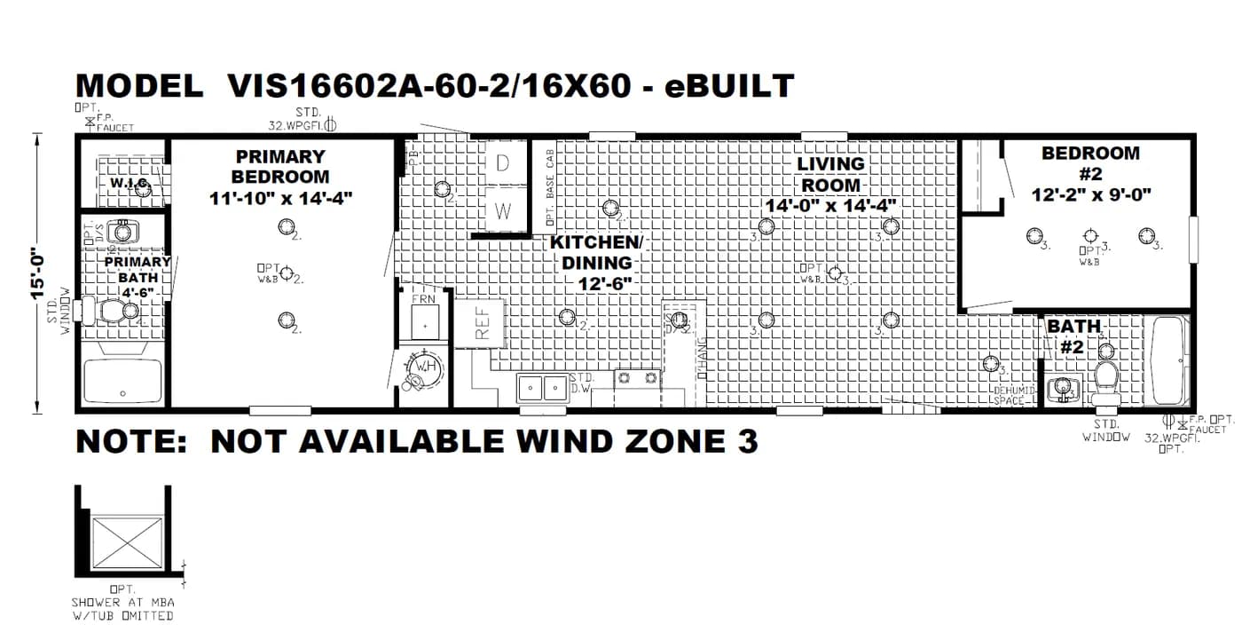 Floor plan for THE HANCOCK