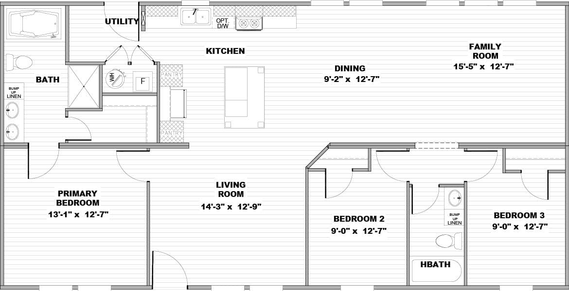 Floor plan for PLATINUM ANNIVERSARY