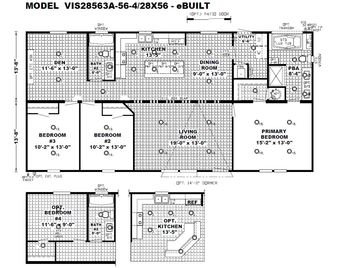 Floor plan for THE MORRIS