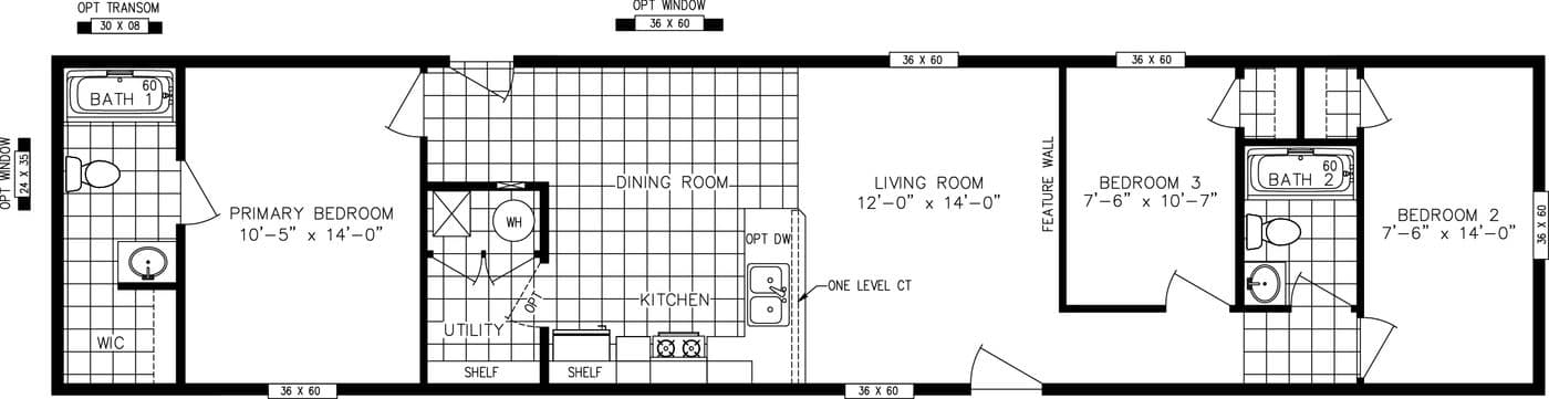 Floor plan for AMBER