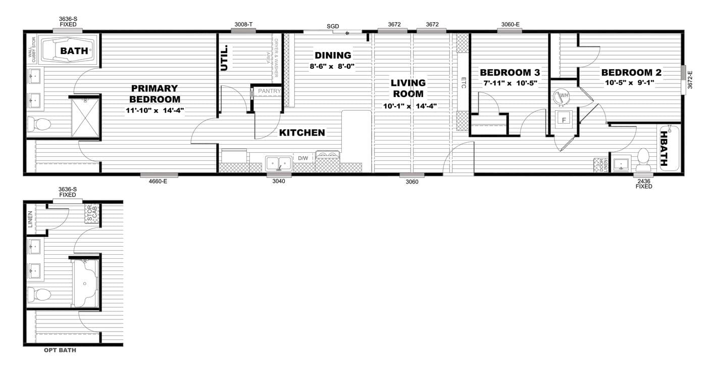 Floor plan for Anniversary - Denver Suburbs Living!