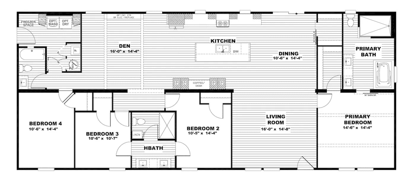 Floor plan for BOUJEE LUX