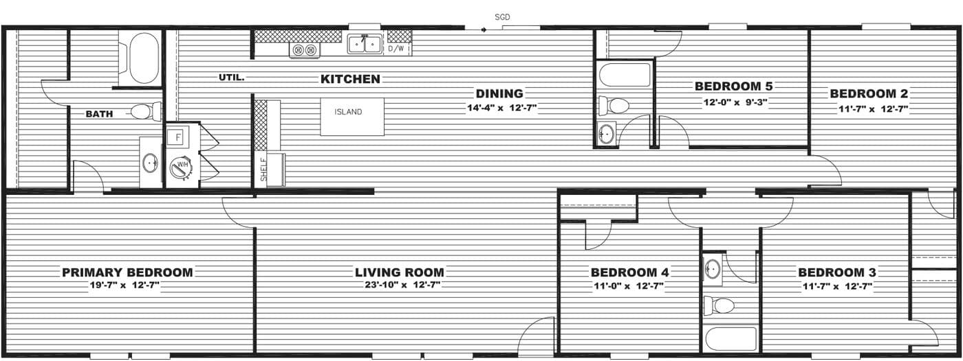 Floor plan for TRIUMPH