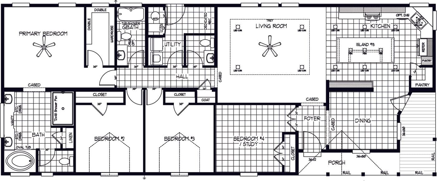 Floor plan for SUM3076A