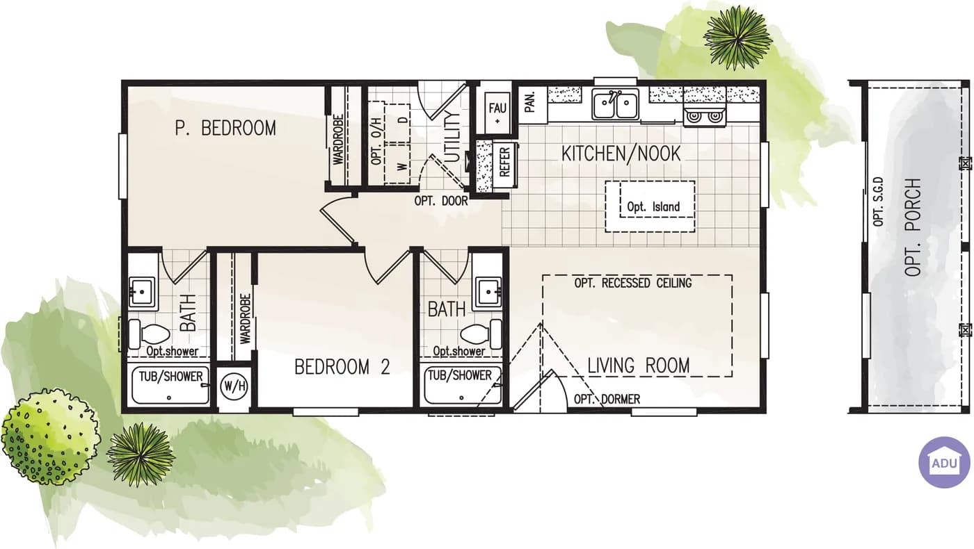 Floor plan for FAIRPOINT 20382B