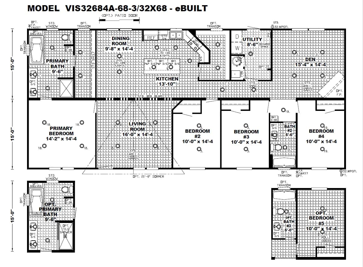 Floor plan for THE BAYSIDE
