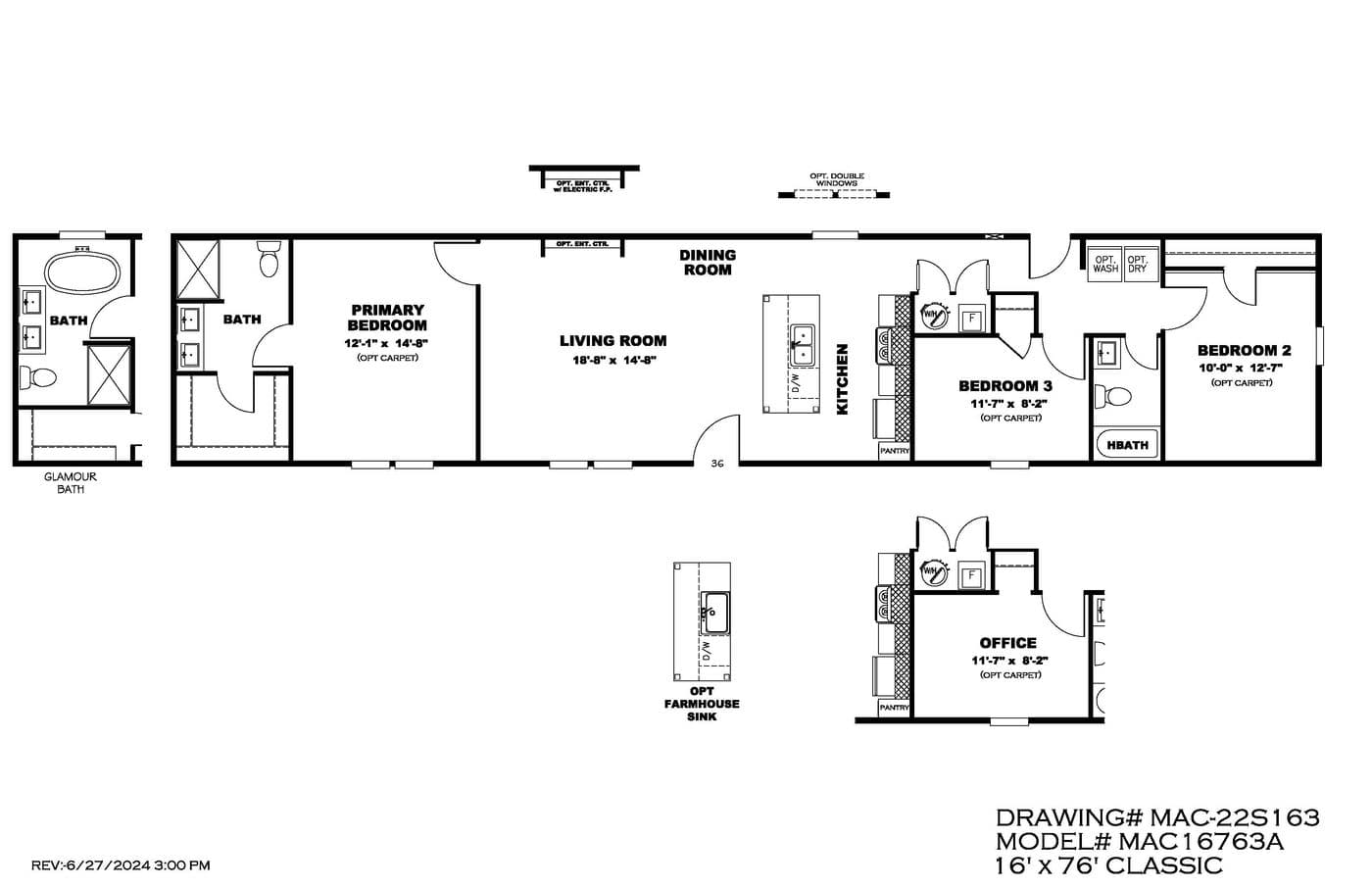 Floor plan for Move In Ready