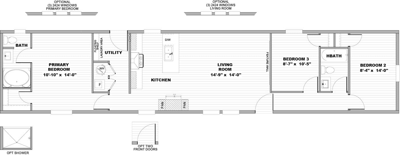 Floor plan for MAGELLAN
