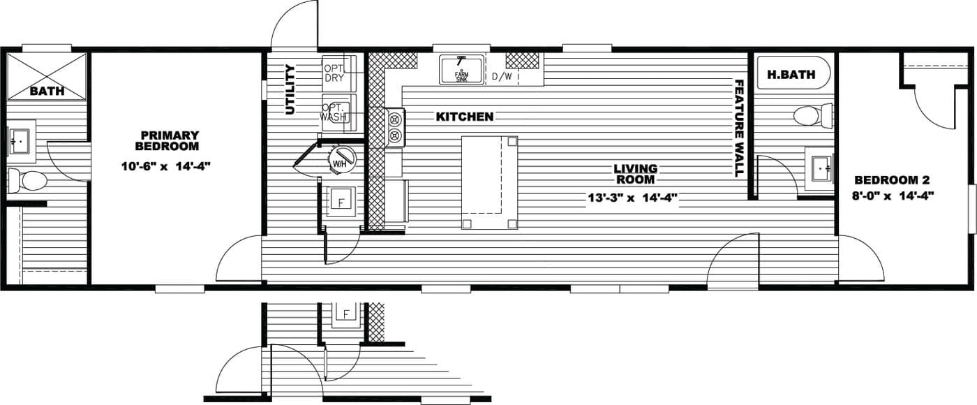 Floor plan for LEVI