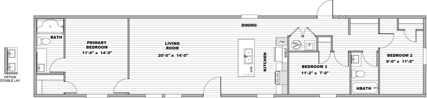 Floor plan for LUMEN