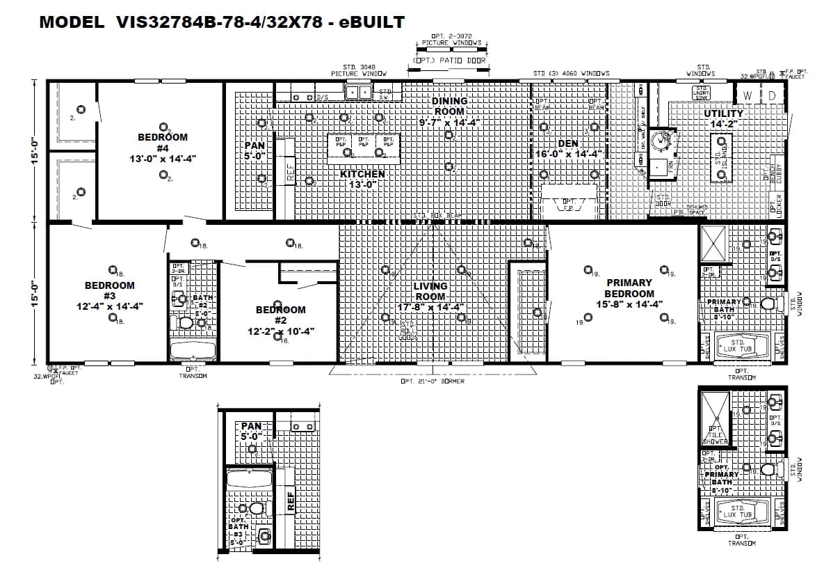 Floor plan for THE RIVERWAY