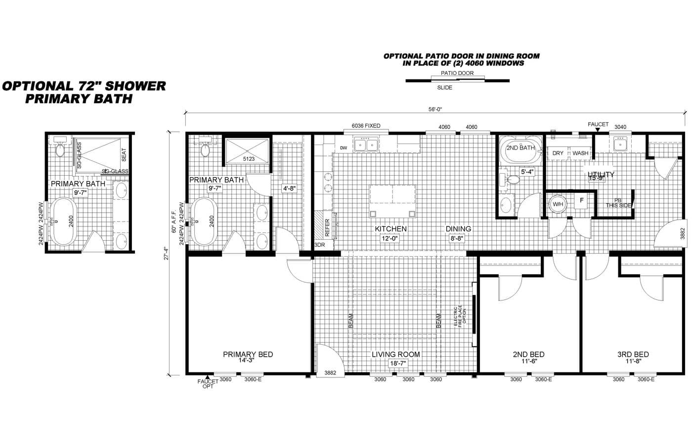 Floor plan for THE ELITE