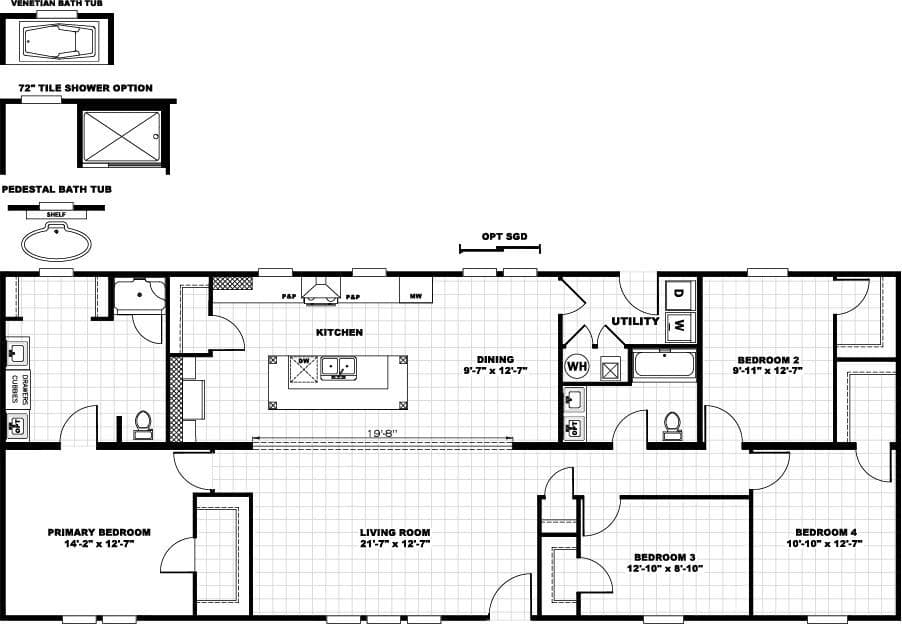 Floor plan for PEARL