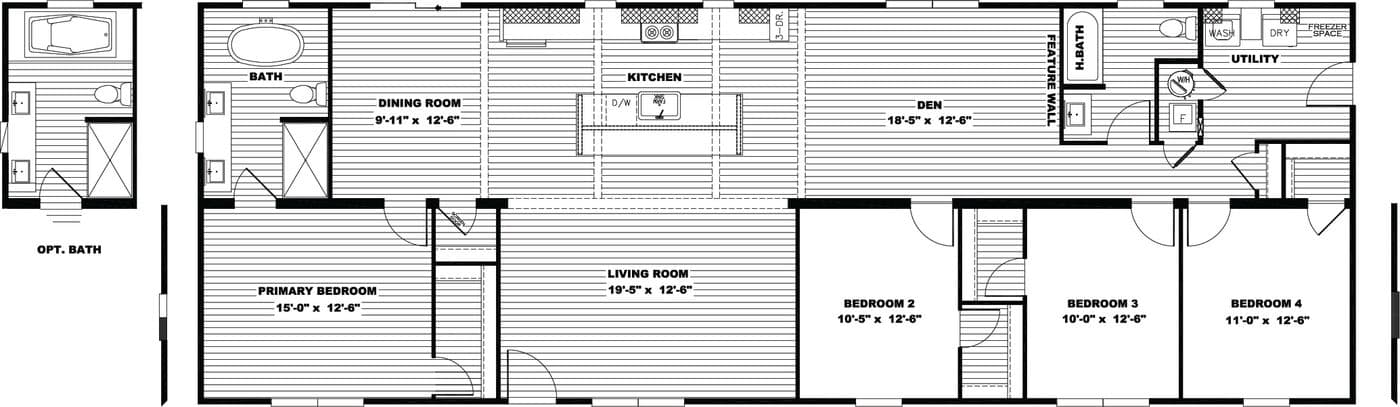 Floor plan for NELLIE