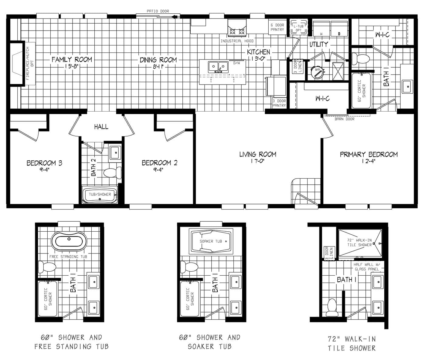 Floor plan for LEGEND 78