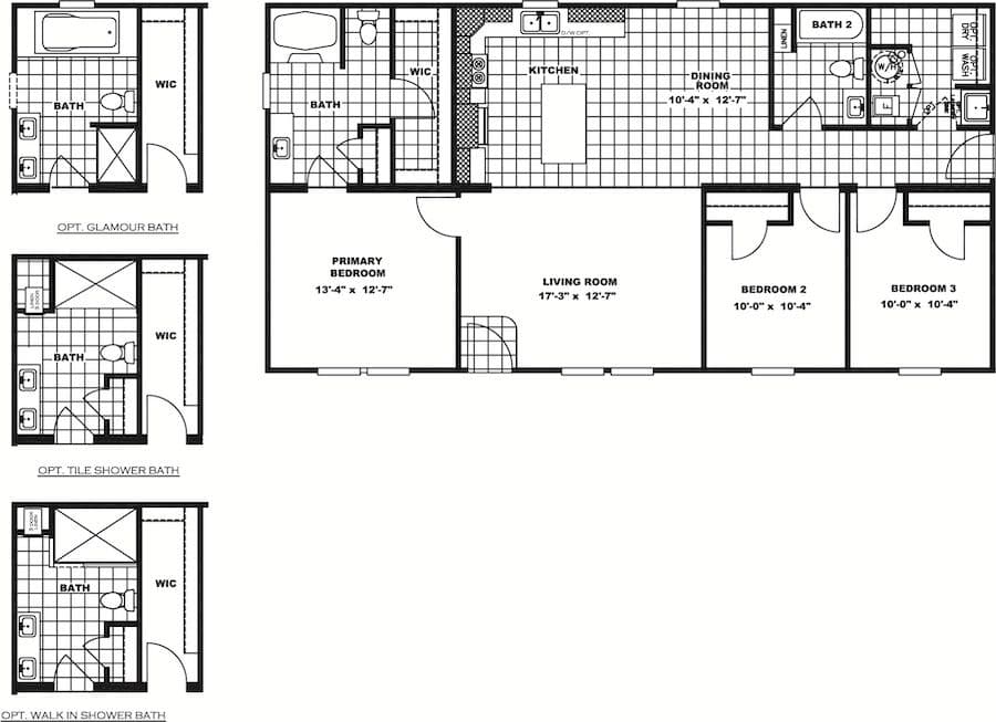 Floor plan for TUCSON