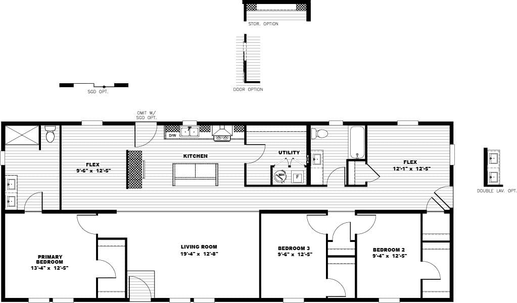 Floor plan for ROCKET MAN