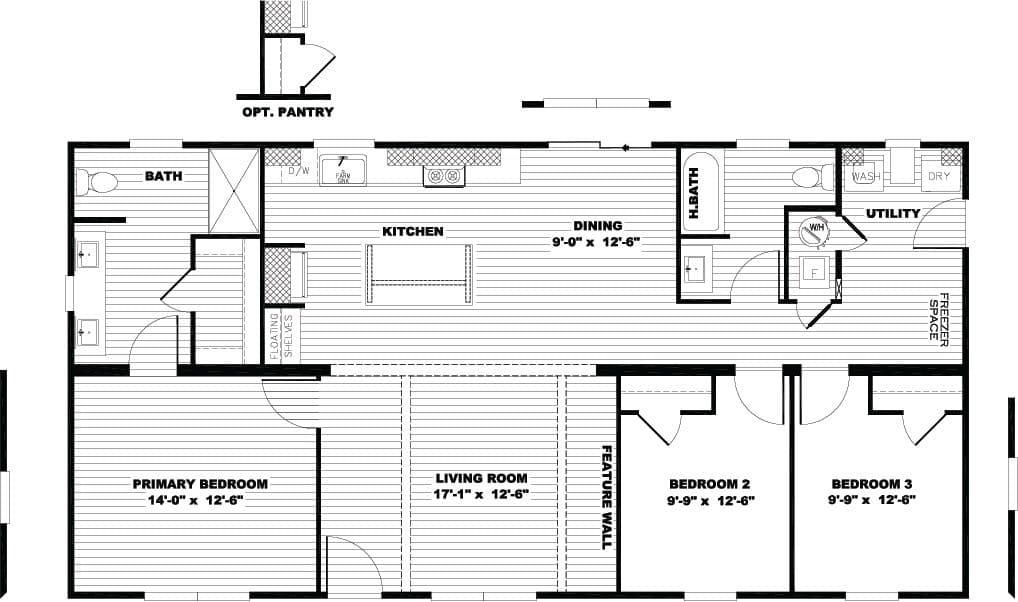 Floor plan for WILDER