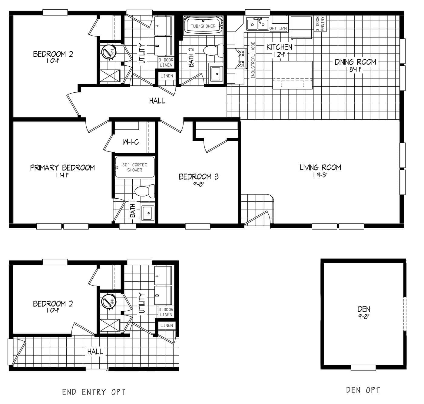Floor plan for LEGEND 76-6