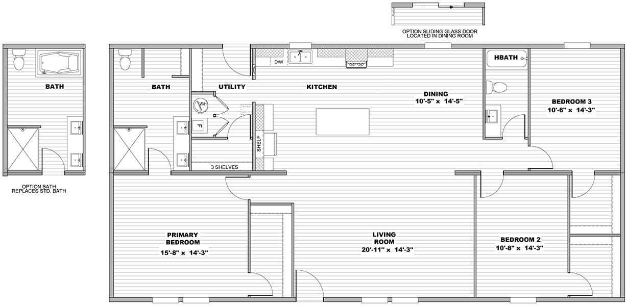 Floor plan for HARBOR