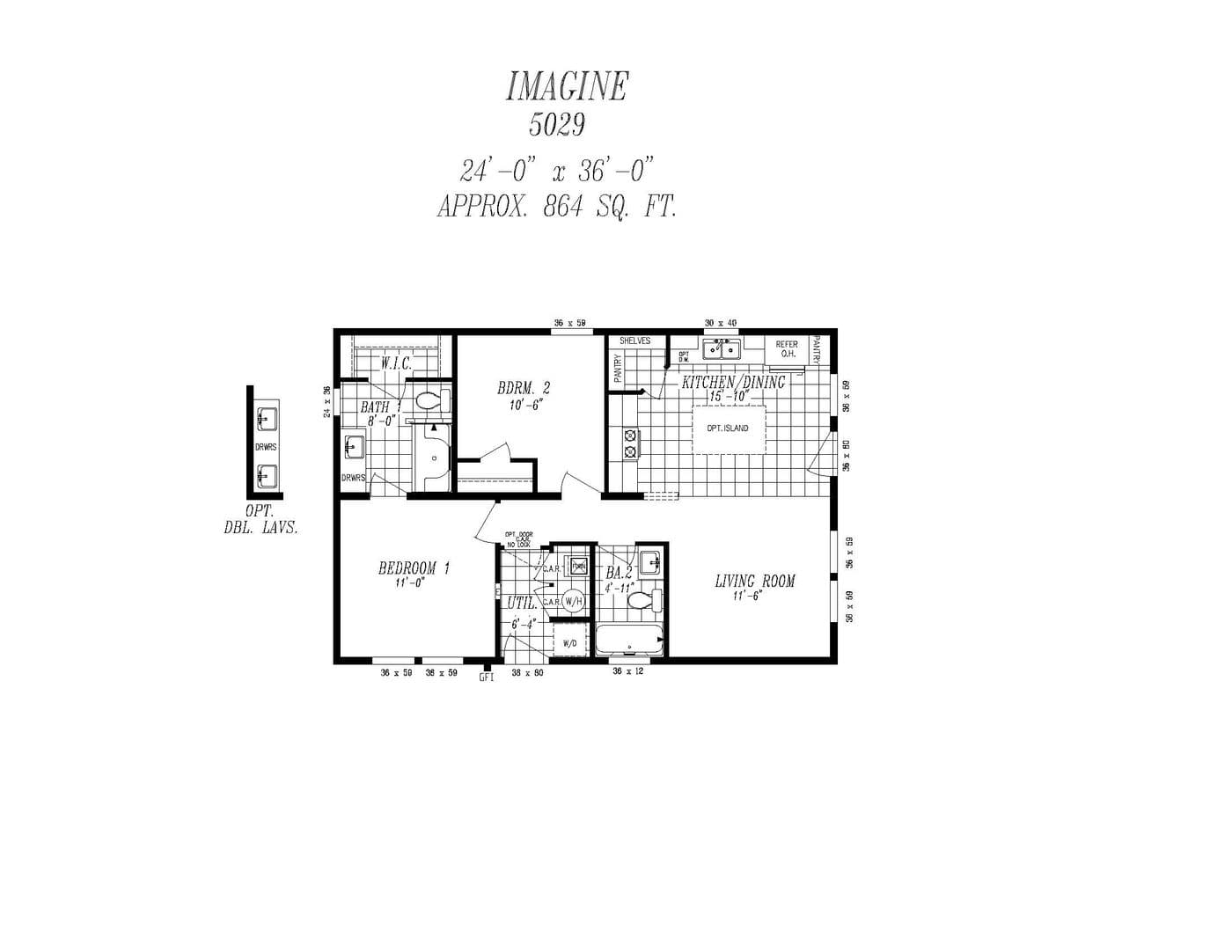 Floor plan for 5029 IMAGINE