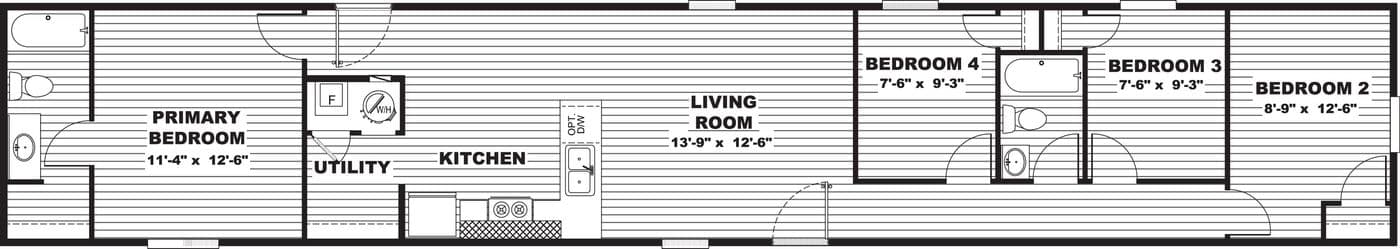 Floor plan for CYPRESS