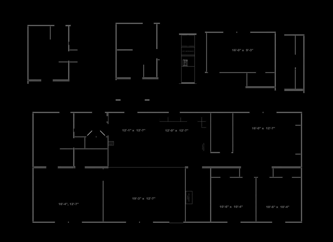 Floor plan for THE MOUNTAINEER 64