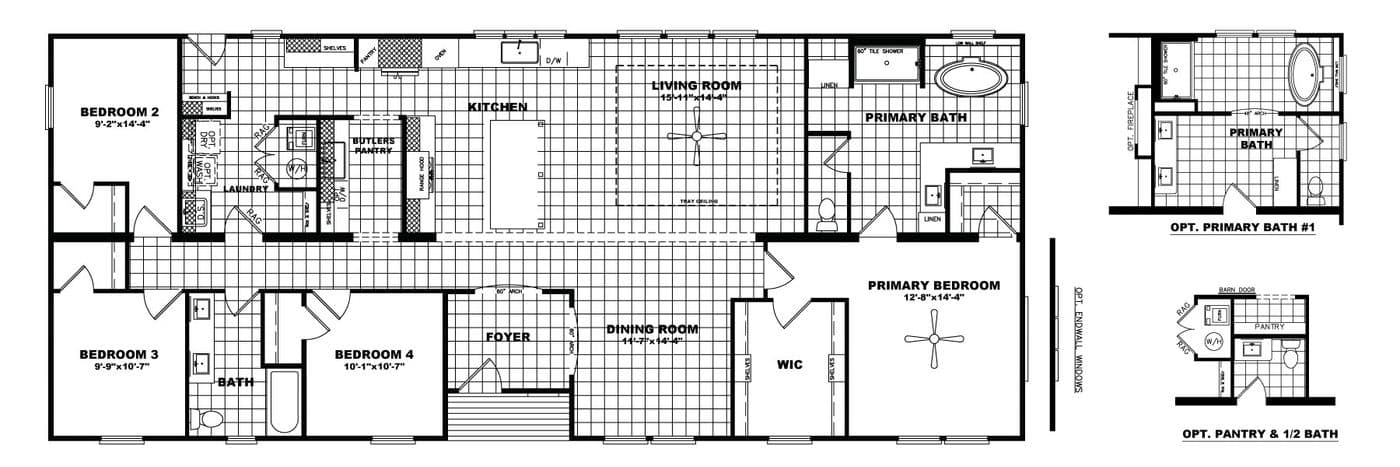 Floor plan for THE ARCHIBALD