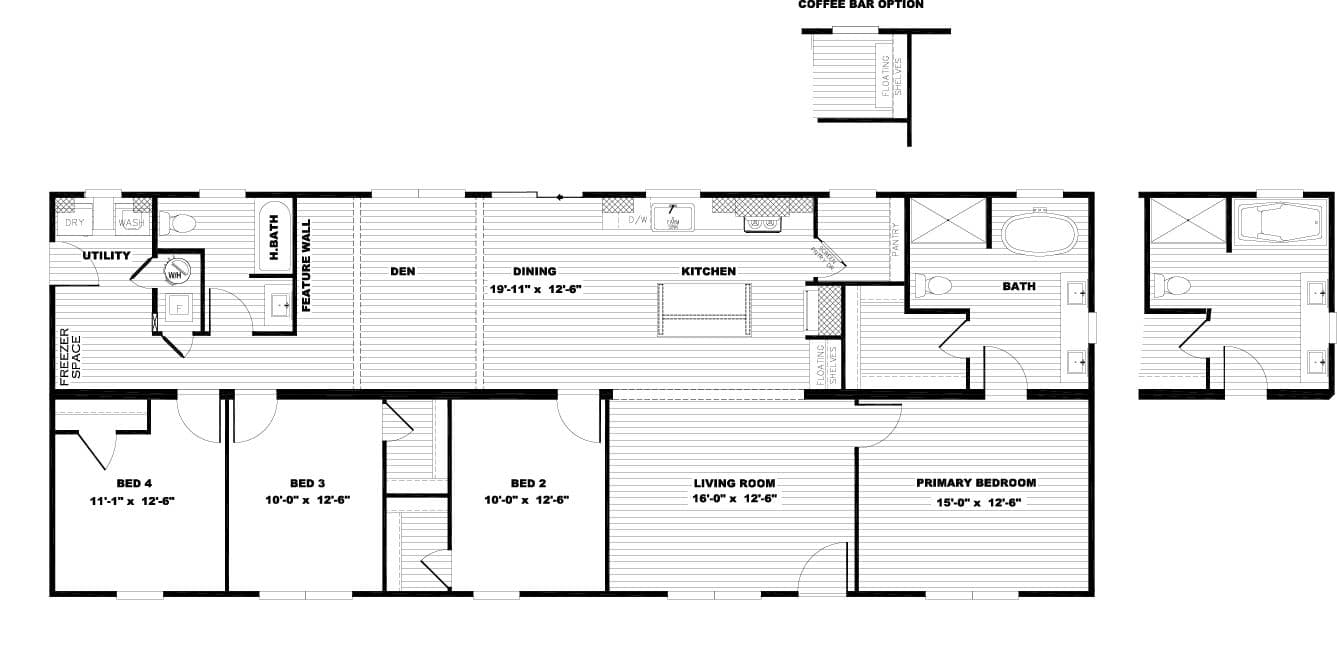 Floor plan for THE ANGELINA