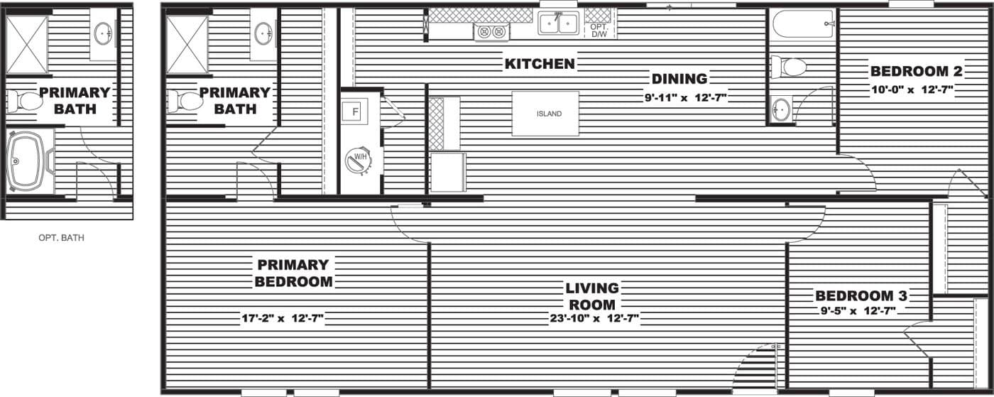 Floor plan for SPRUCE