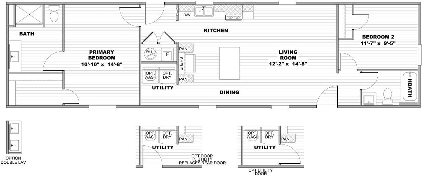 Floor plan for EMBER