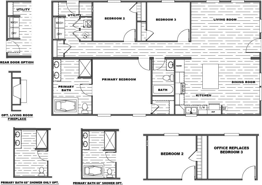 Floor plan for TRADITION 48F