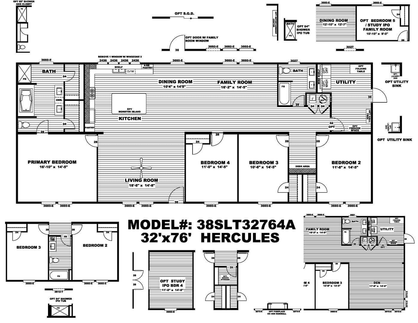 Floor plan for HERCULES