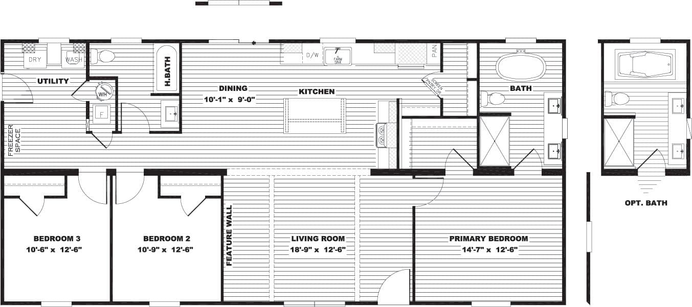 Floor plan for EMILIE
