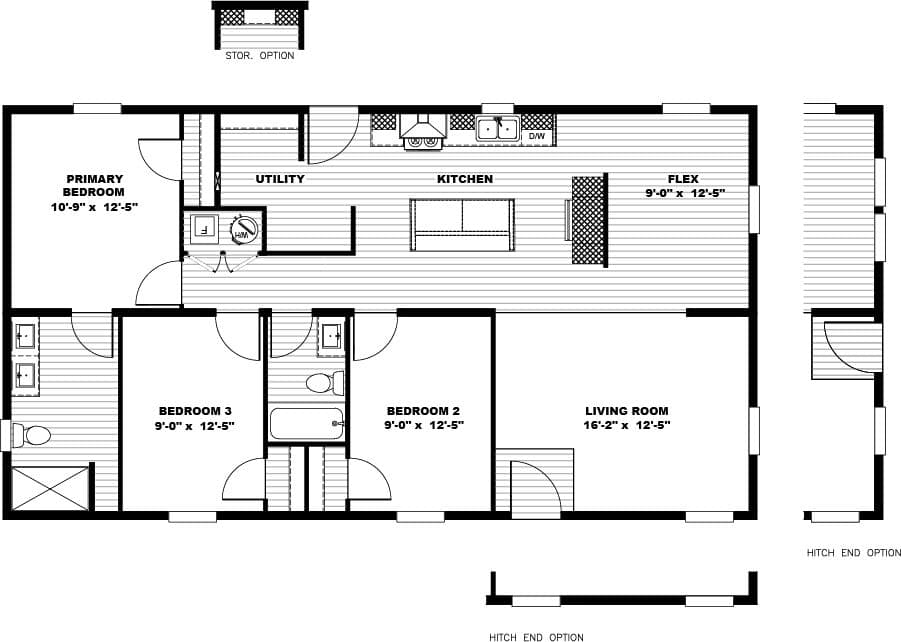 Floor plan for UNDER PRESSURE