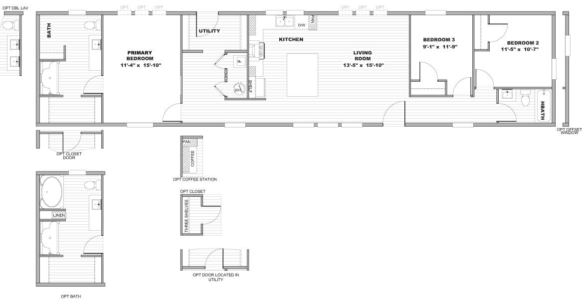 Floor plan for FESTIVAL