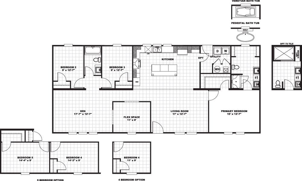 Floor plan for LEWIS
