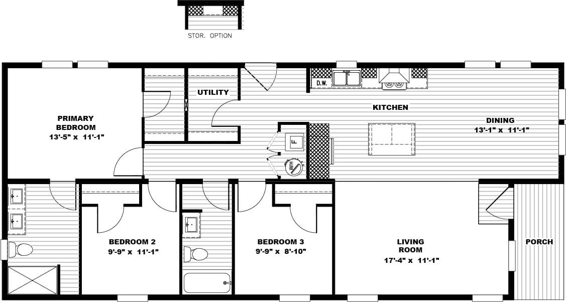 Floor plan for WHOLE LOTTA LOVE