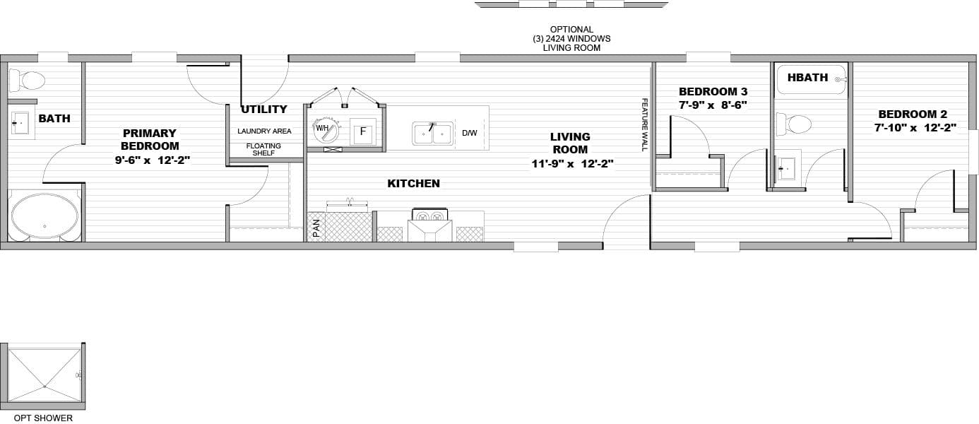 Floor plan for DIAS
