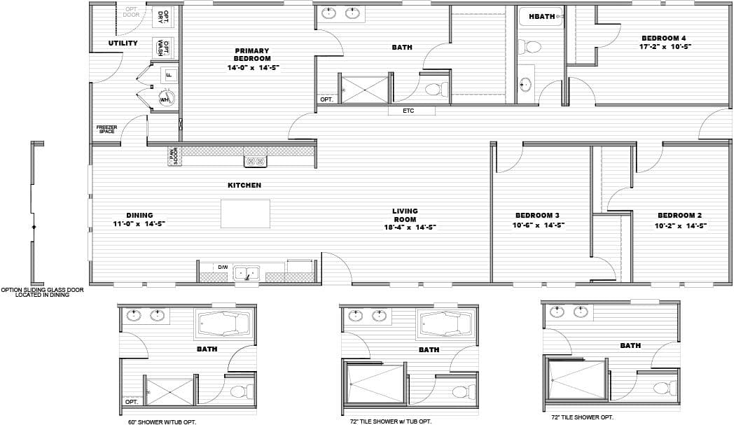 Floor plan for ULTRA FLEX JEWEL GRANDE