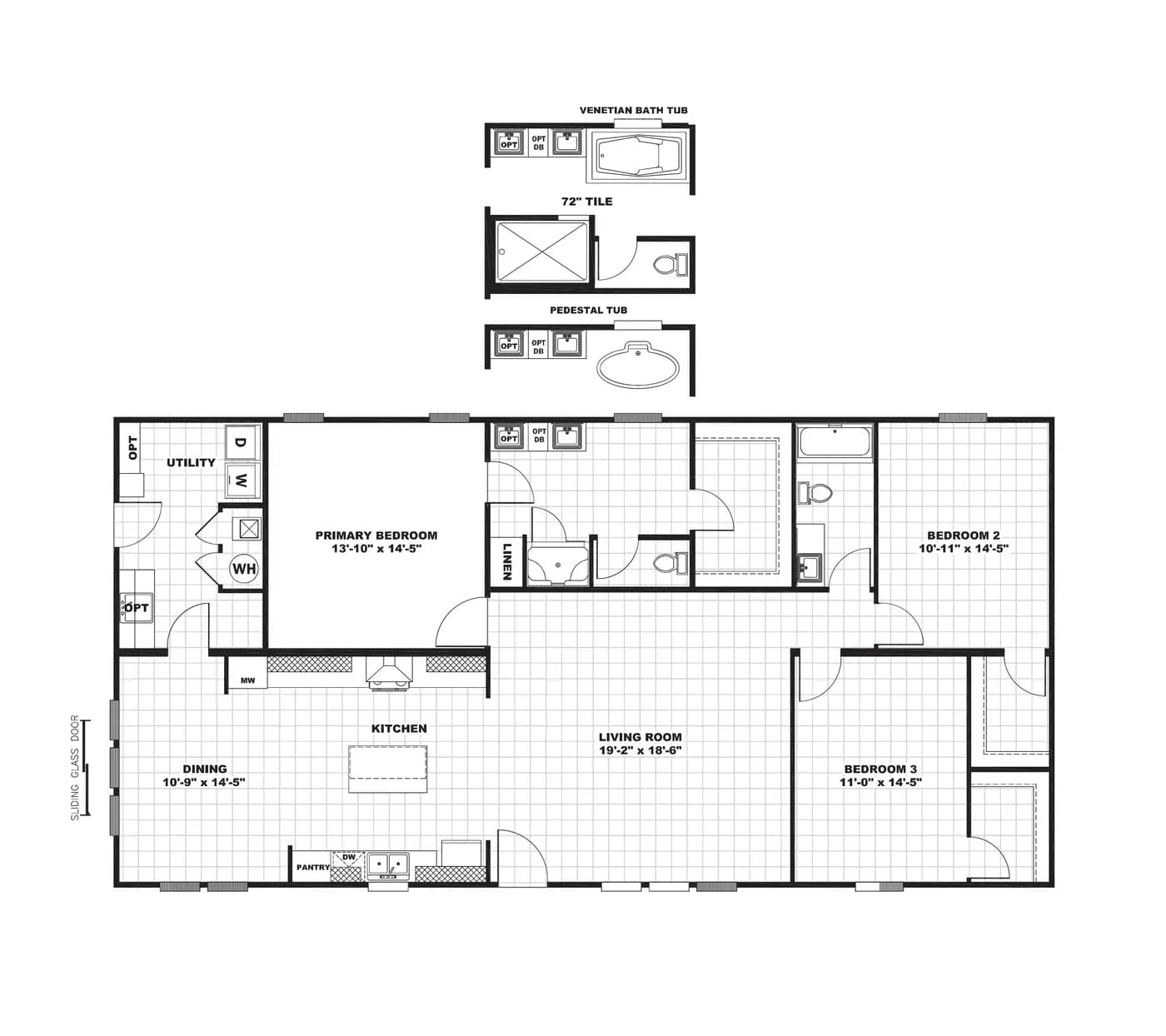 Floor plan for DIAMOND