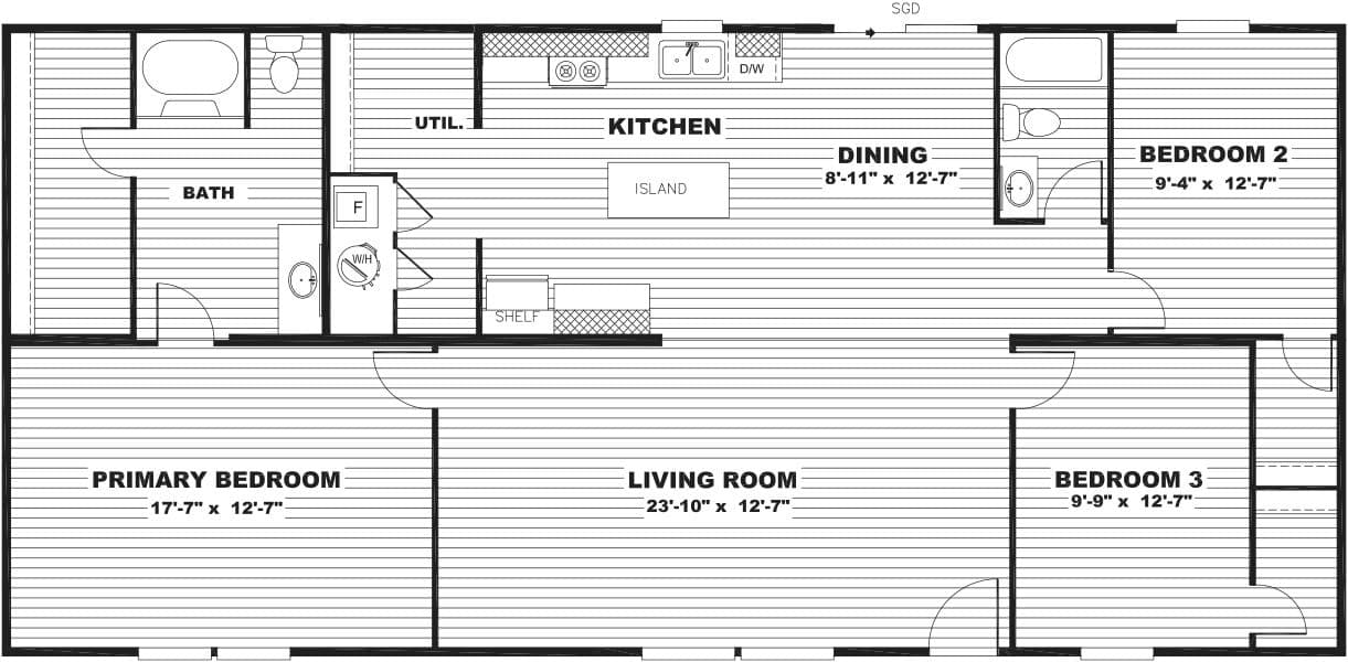 Floor plan for THRILL