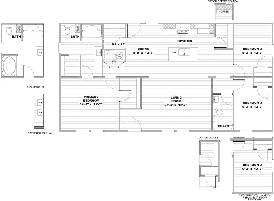 Floor plan for GLIMPSE
