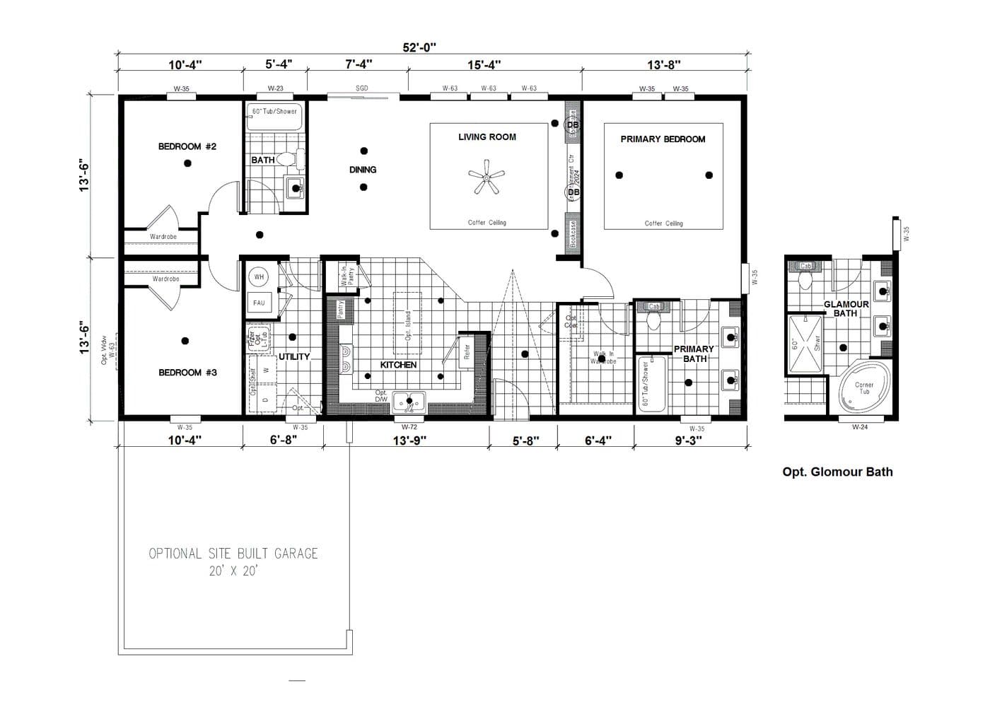 Floor plan for ING524F WISTERIA GW