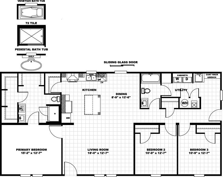 Floor plan for LEO