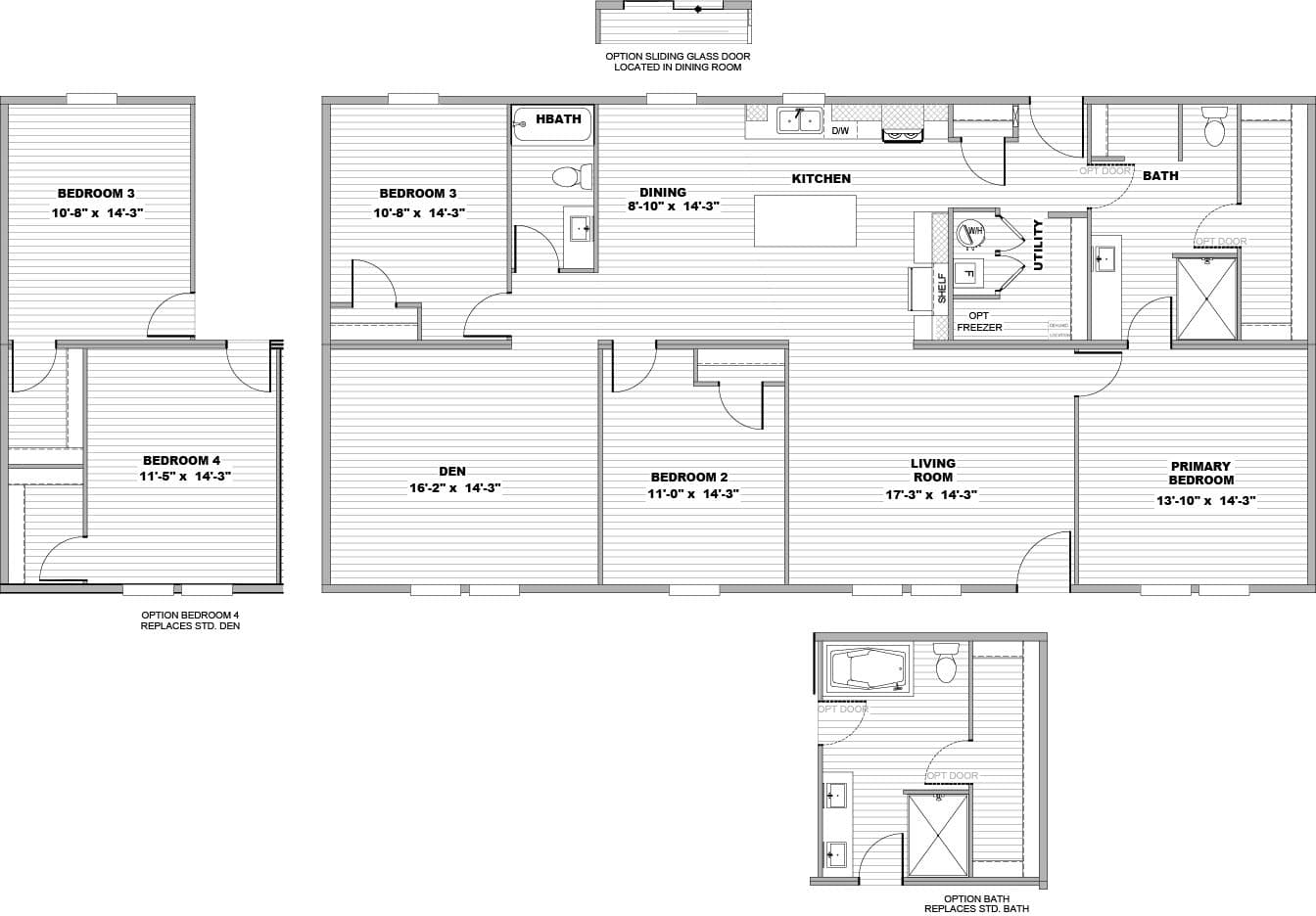 Floor plan for DAWN