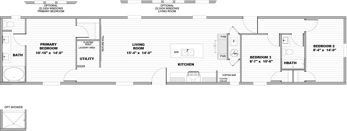 Floor plan for VOYAGE