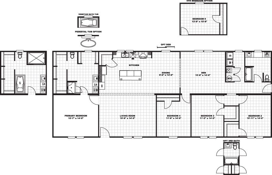 Floor plan for KING AIR